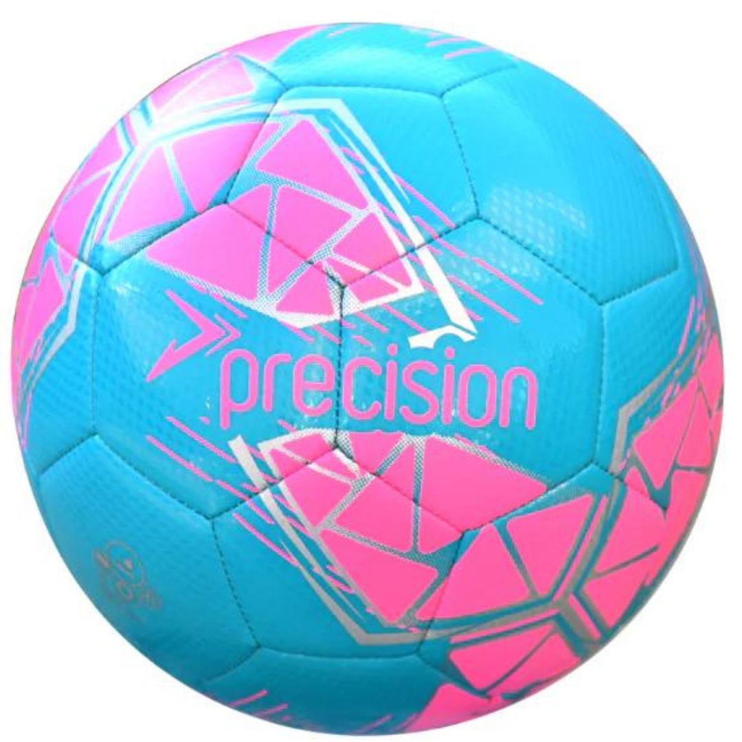 Precision Fusion Midi Size 2 Training Ball 2024 (blue/pink/silver)